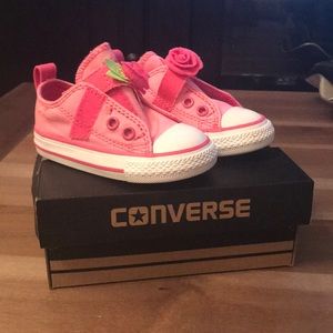Pink Converse All Star shoes